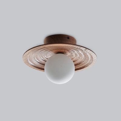Handmade Round wooden ceiling lighting