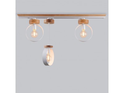 3 Spot Track lighting Pendant light Industrial chandelier