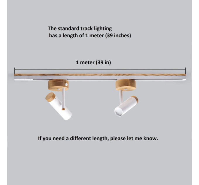 Ceiling lighting Industrial track light |GaffDesign