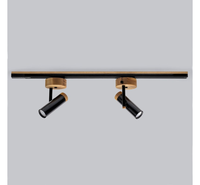 Track lighting Industrial black lighting Ceiling light |GaffDesign