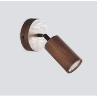 Wall sconce walnut Bathroom wall lighting Industrial light