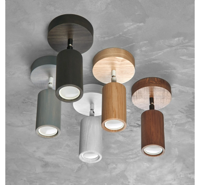 Ceiling light Walnut Pendant lighting Spot Vanity light Minimalist