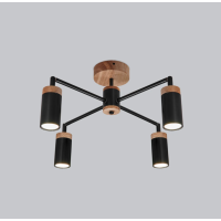 Transformer chandelier Midcentury Black Pendant lighting Mid Century Modern