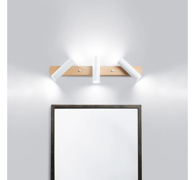 White wall light Vanity lighting Industrial |GaffDesign