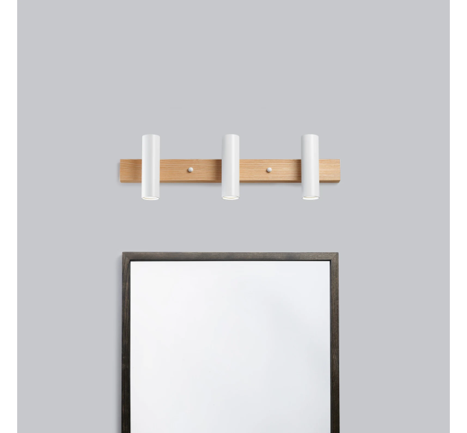 White wall light Vanity lighting Industrial |GaffDesign