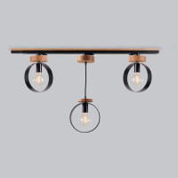3 Spot Track lighting Pendant light Industrial rail lighting