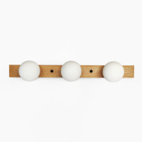 Vanity lighting Industrial wall light with 3 ball