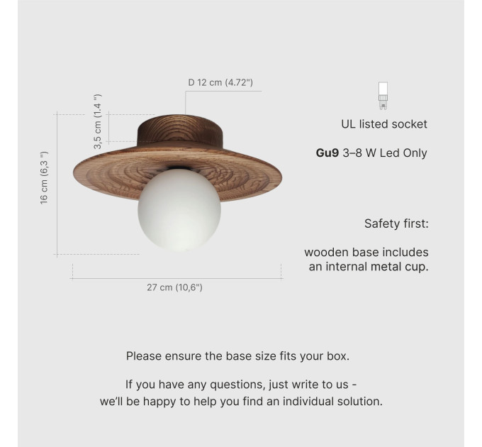 Ceiling lighting with schoolhouse style Hallway lamp |GaffDesign