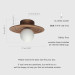 Ceiling lighting with schoolhouse style Hallway lamp |GaffDesign