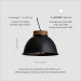 Pendant light Industrial lighting Factory black light |GaffDesign