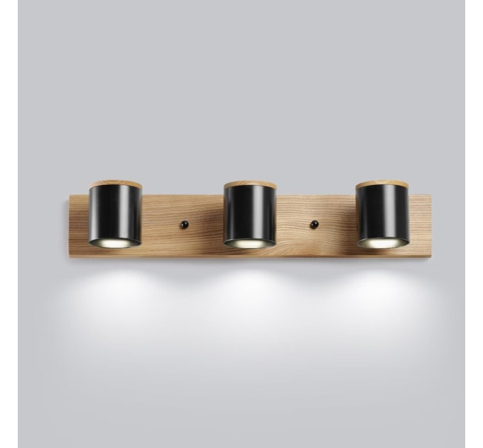 Vanity light Black bathroom wall lighting Wall lighting |GaffDesign