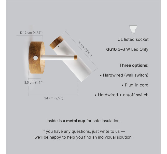 Wall lighting Bathroom sconce Industrial light |GaffDesign