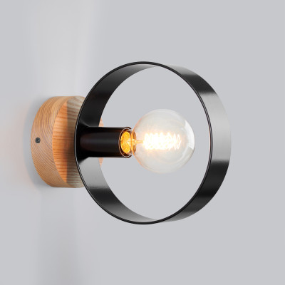 Wall lighting Black sconce light Industrial