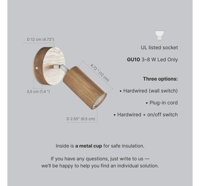 Wall sconce Bathroom wall lighting Industrial light