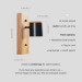 Wooden wall sconce Industrial lighting |GaffDesign