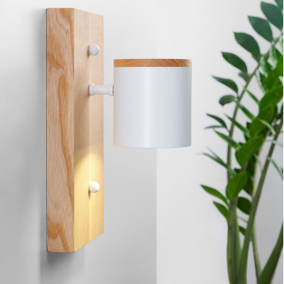 Wooden wall sconce Wall lighting