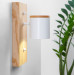 Wooden wall sconce Wall lighting |GaffDesign