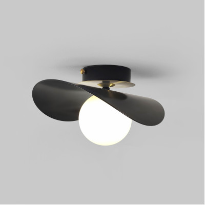 Brass ceiling light Black lighting Bathroom lamp