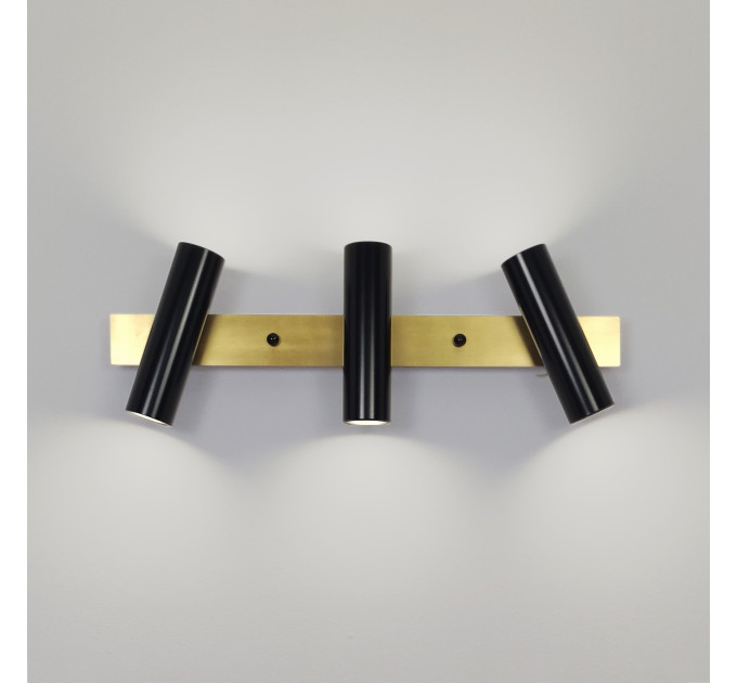 Vanity light Black bathroom wall lighting Wall lighting |GaffDesign