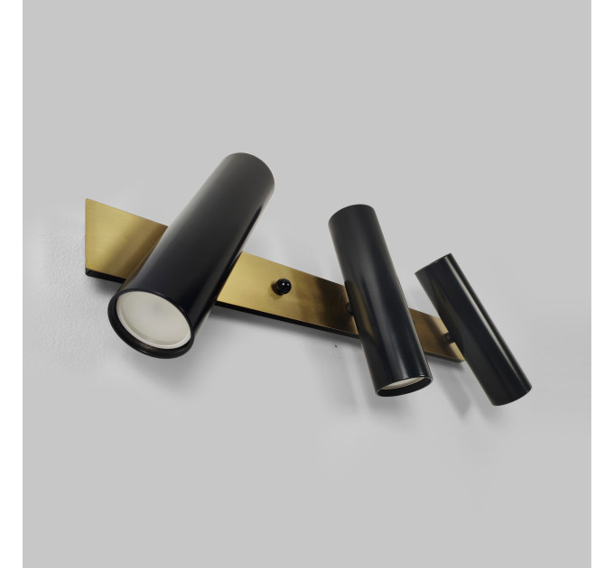 Vanity light Black bathroom wall lighting Wall lighting |GaffDesign