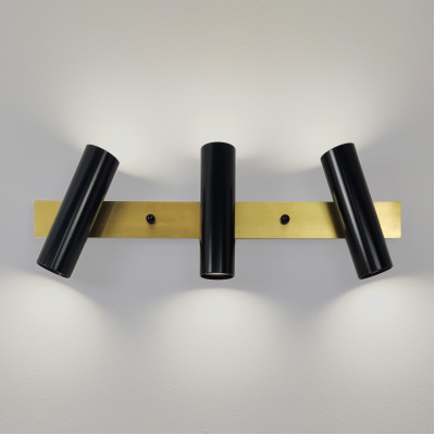 Brass wall sconce Vanity lighting Bathroom lamp over mirror