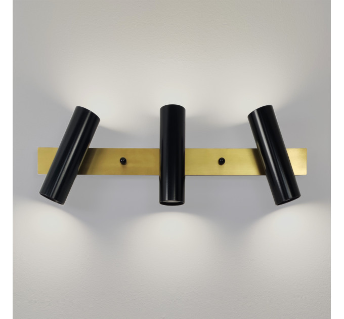 Vanity light Black bathroom wall lighting Wall lighting |GaffDesign