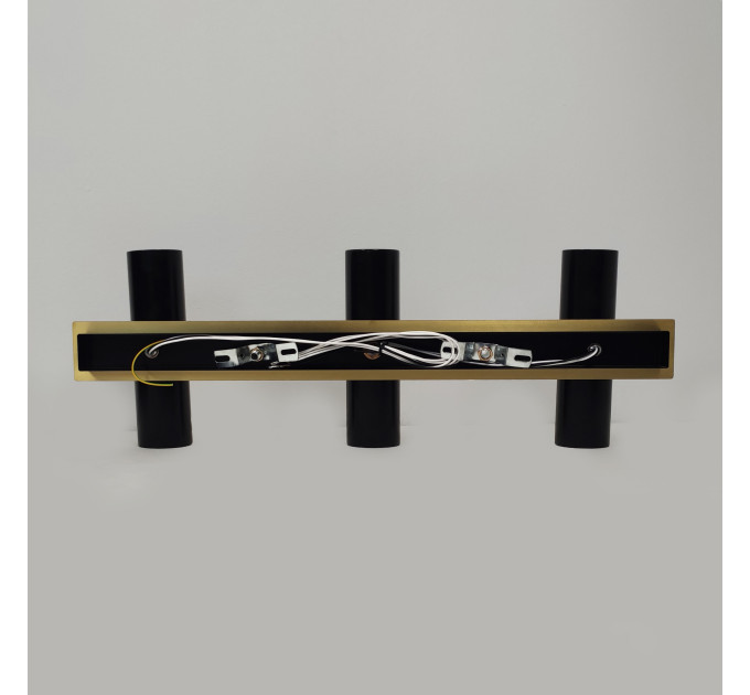 Vanity light Black bathroom wall lighting Wall lighting |GaffDesign