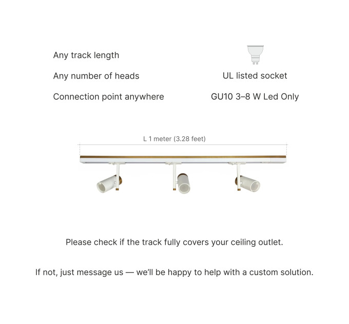 Track lighting Industrial track light