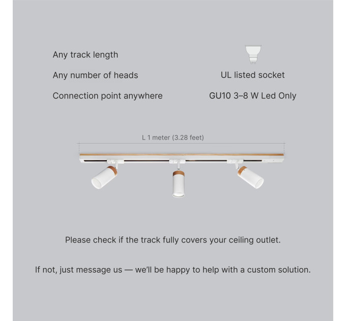 Track lighting Industrial track light