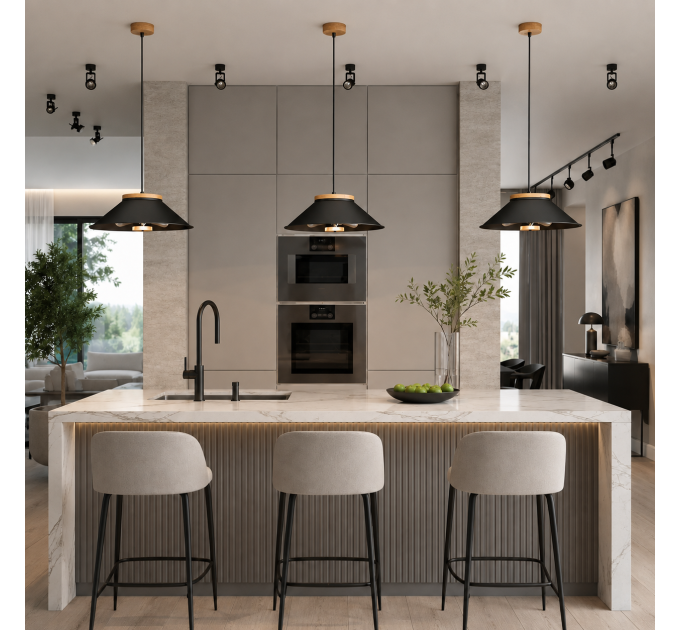 Big pendant lighting Industrial chandelier Factory light |GaffDesign