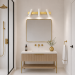 Vanity light Black bathroom wall lighting Wall lighting |GaffDesign