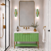 Wall light Double wall sconce Bathroom vanity lighting |GaffDesign