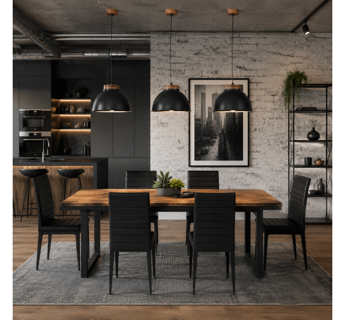 Pendant light Industrial lighting Factory black light |GaffDesign