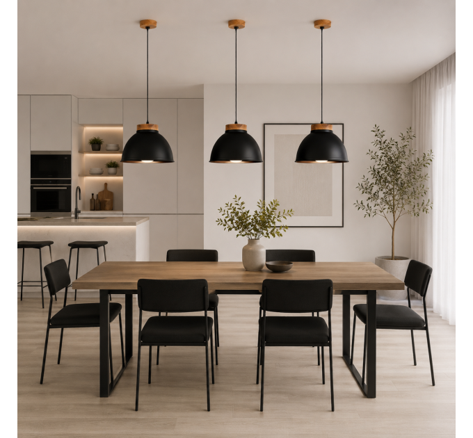 Pendant light Industrial lighting Factory black light |GaffDesign