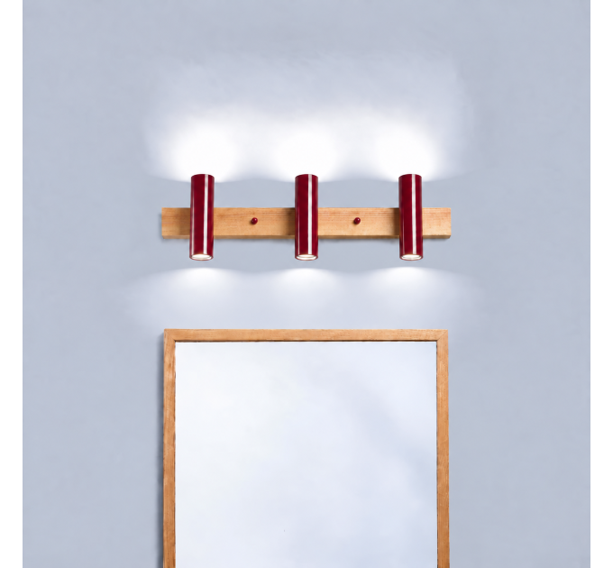 White wall light Vanity lighting Industrial |GaffDesign