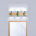 White wall light Vanity lighting Industrial |GaffDesign