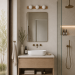 White wall light Vanity lighting Industrial |GaffDesign
