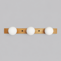 Vanity lighting Industrial wall light with 3 ball