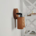 Wall sconce walnut Bathroom wall lighting Industrial light