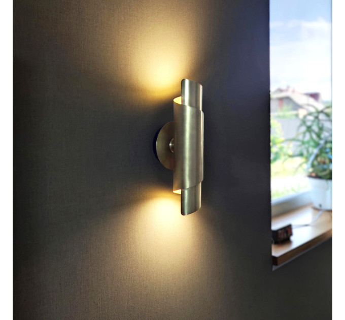 Wall light Double wall sconce Bathroom vanity lighting |GaffDesign