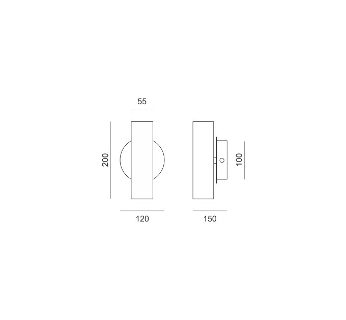 Wall light Double wall sconce Bathroom vanity lighting |GaffDesign