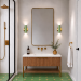 Wall light Double wall sconce Bathroom vanity lighting |GaffDesign