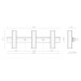 Vanity light Black bathroom wall lighting Wall lighting |GaffDesign