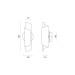 Wall light Double wall sconce Bathroom vanity lighting |GaffDesign