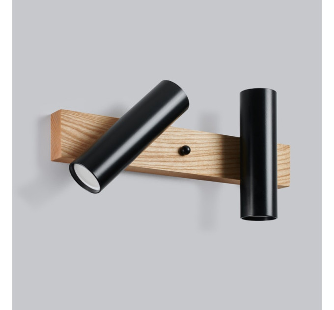 Black wall light Vanity lighting Industrial |GaffDesign