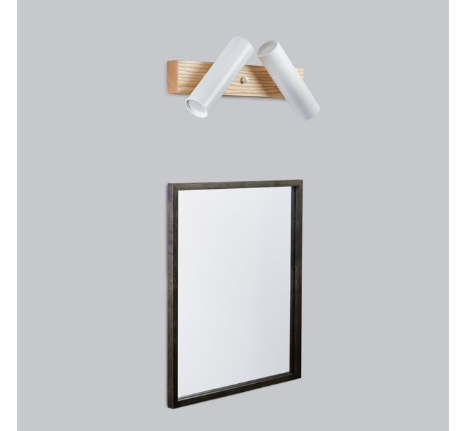 White wall light Vanity lighting Industrial |GaffDesign