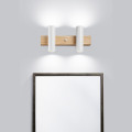 White wall light Vanity lighting Industrial |GaffDesign