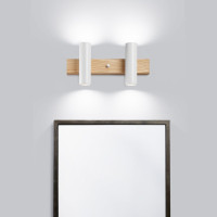 White wall light Vanity lighting Industrial