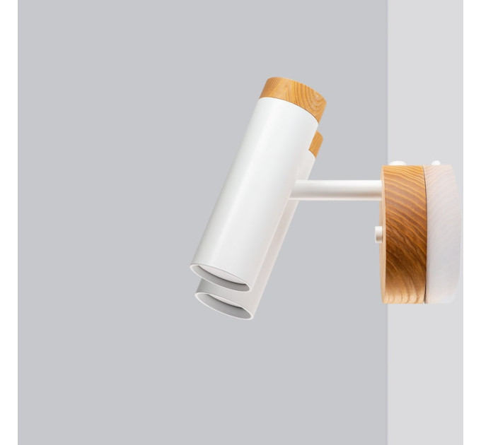 Wall lighting White industrial sconce Vanity light |GaffDesign