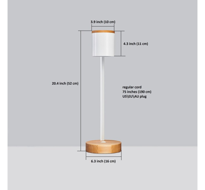 Industrial table lamp Modern black lamp |GaffDesign